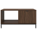 Couchtisch Braun Eichen-Optik 90 x 49 x 46 cm Holzwerkstoff