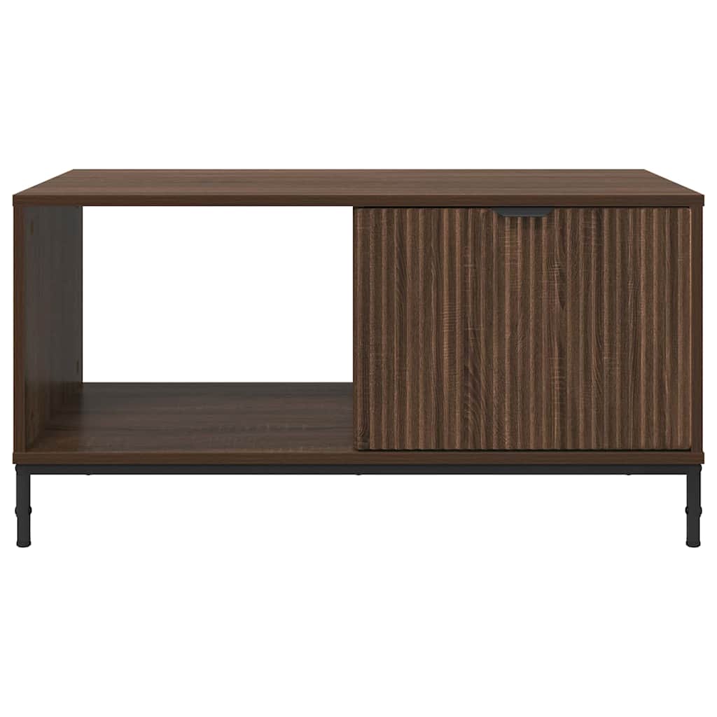 Couchtisch Braun Eichen-Optik 90 x 49 x 46 cm Holzwerkstoff