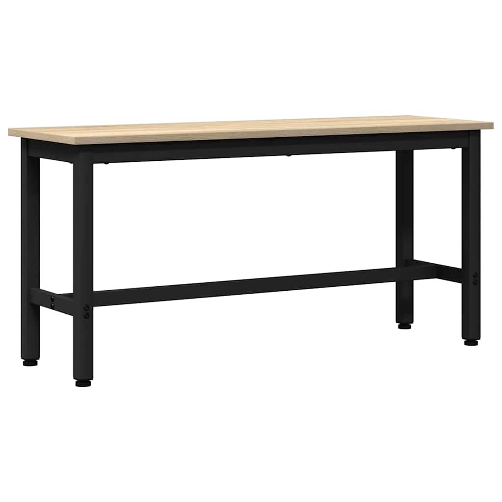 Esstischbank 2 pcs Sonoma-Eiche 100 x 32,5 x 48,5 cm