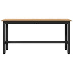 Esstischbank 2 pcs Artisan-Eiche 100 x 32,5 x 48,5 cm