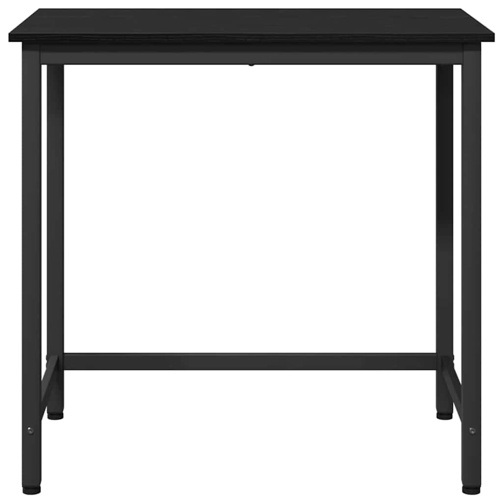 Tisch Schwarz Eichen-Optik 100 x 50 x 76,5 cm