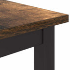 Tisch Geräucherte Eiche 100 x 50 x 76,5 cm