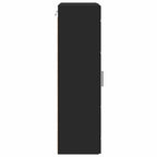 Holzschrank mit Speicher Schwarz 50 x 29 x 100 cm Holzwerkstoff