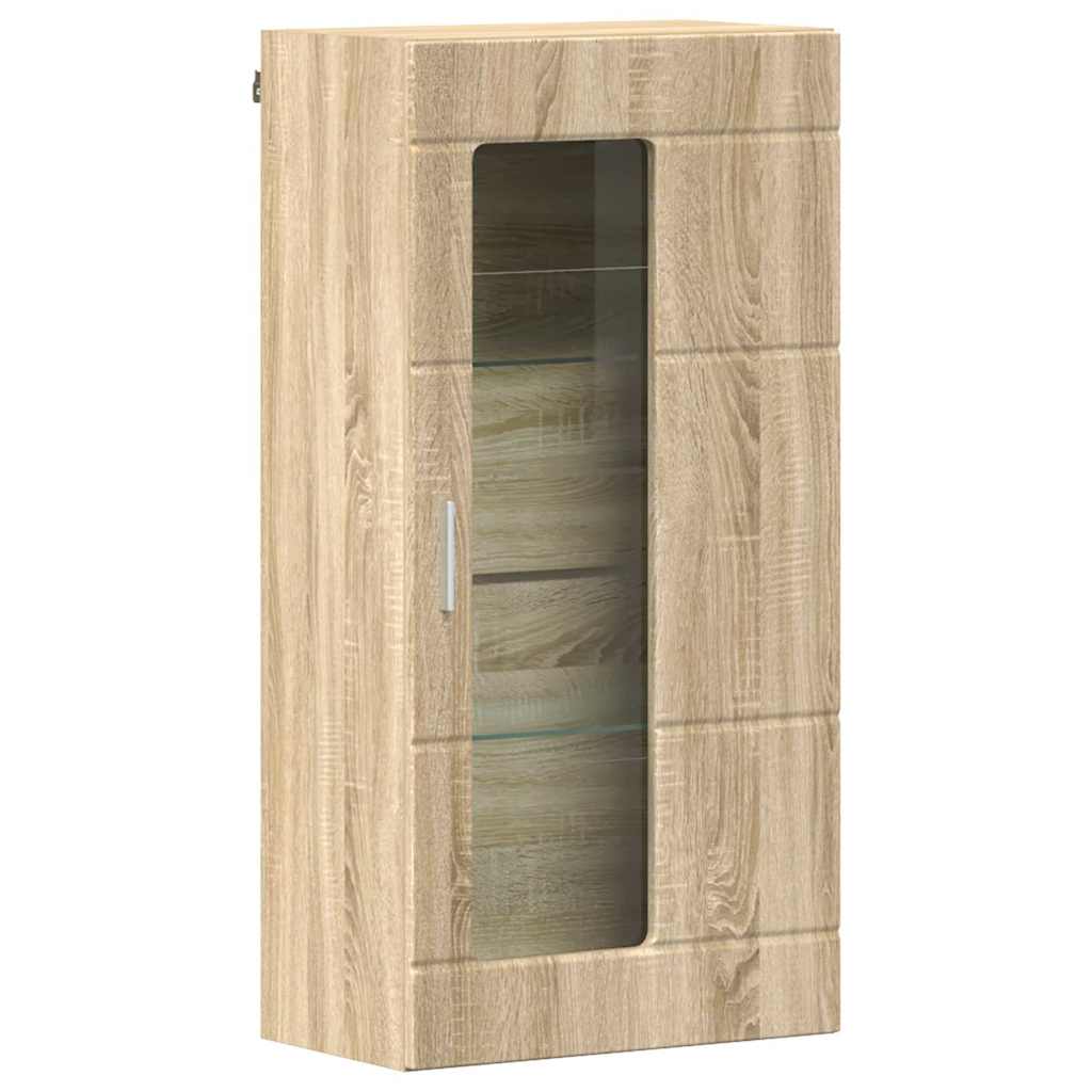 Holzschrank Sonoma-Eiche 50 x 29 x 100 cm Holzwerkstoff
