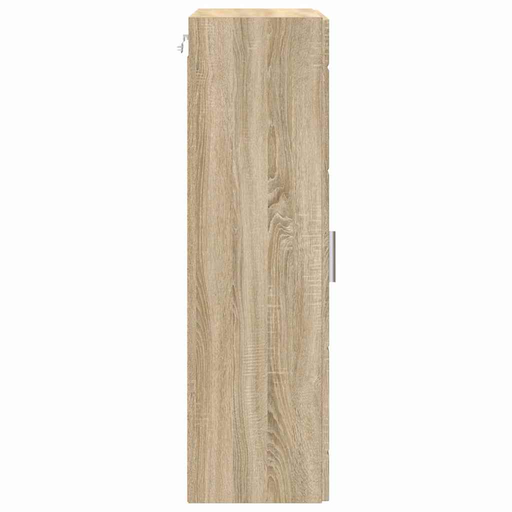 Holzschrank Sonoma-Eiche 50 x 29 x 100 cm Holzwerkstoff