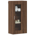Holzschrank Braun Eichen-Optik 50 x 29 x 100 cm Holzwerkstoff