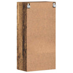 Holzschrank mit Speicher Altholz 50 x 29 x 100 cm Holzwerkstoff