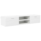 Holzschrank mit Schubladen Weiß 150 x 39 x 30 cm Holzwerkstoff