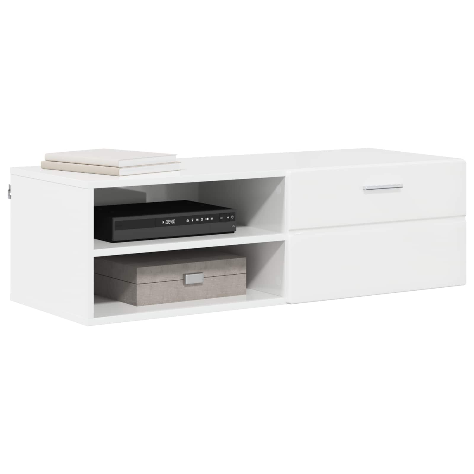 Holzschrank Beton Grau 100,5 x 39 x 30 cm Holzwerkstoff