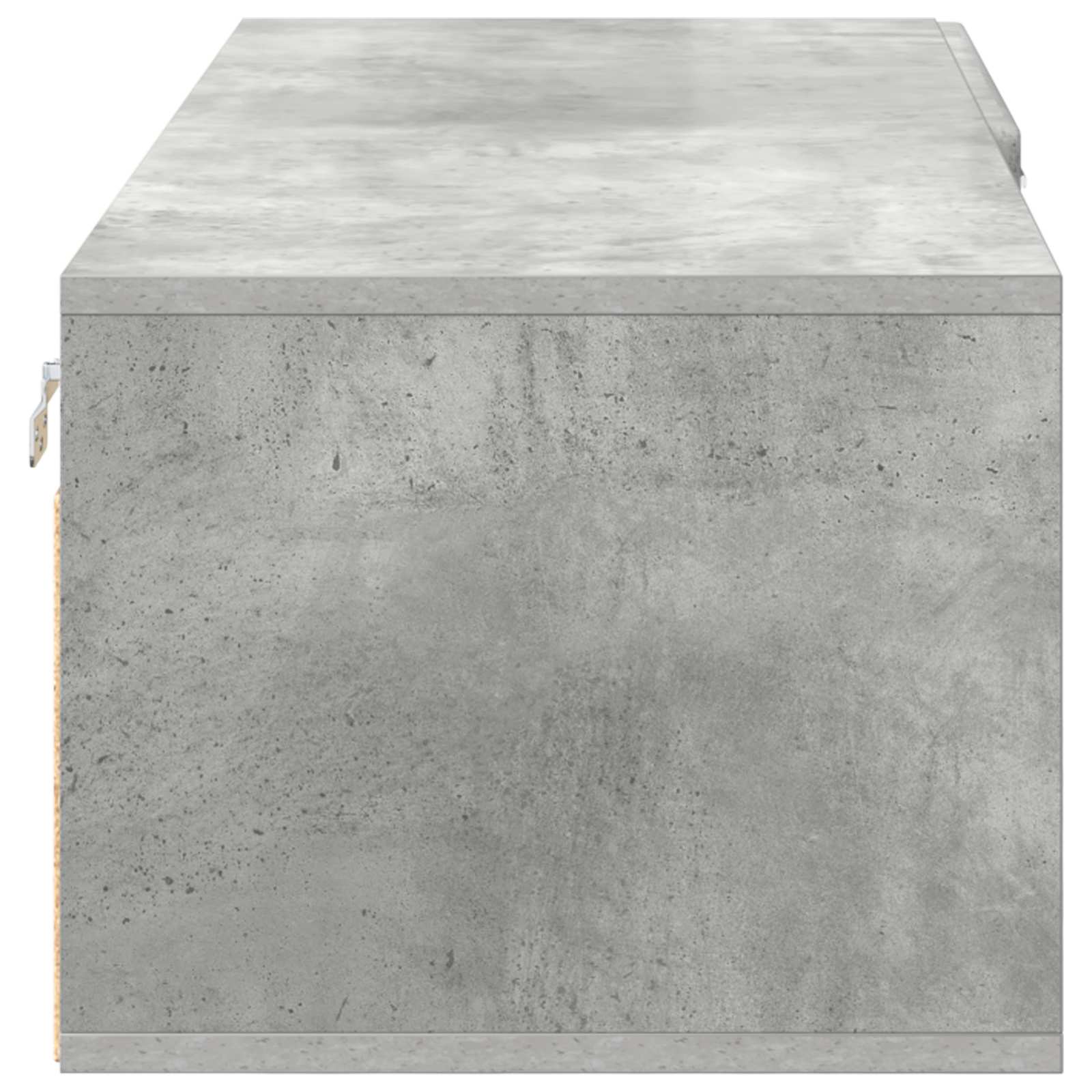 Holzschrank Hochglanz Weiß 100,5 x 39 x 30 cm Holzwerkstoff