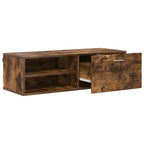 Holzschrank Geräucherte Eiche 100,5 x 39 x 30 cm Holzwerkstoff