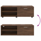 Holzschrank Braun Eichen-Optik 100,5 x 39 x 30 cm Holzwerkstoff