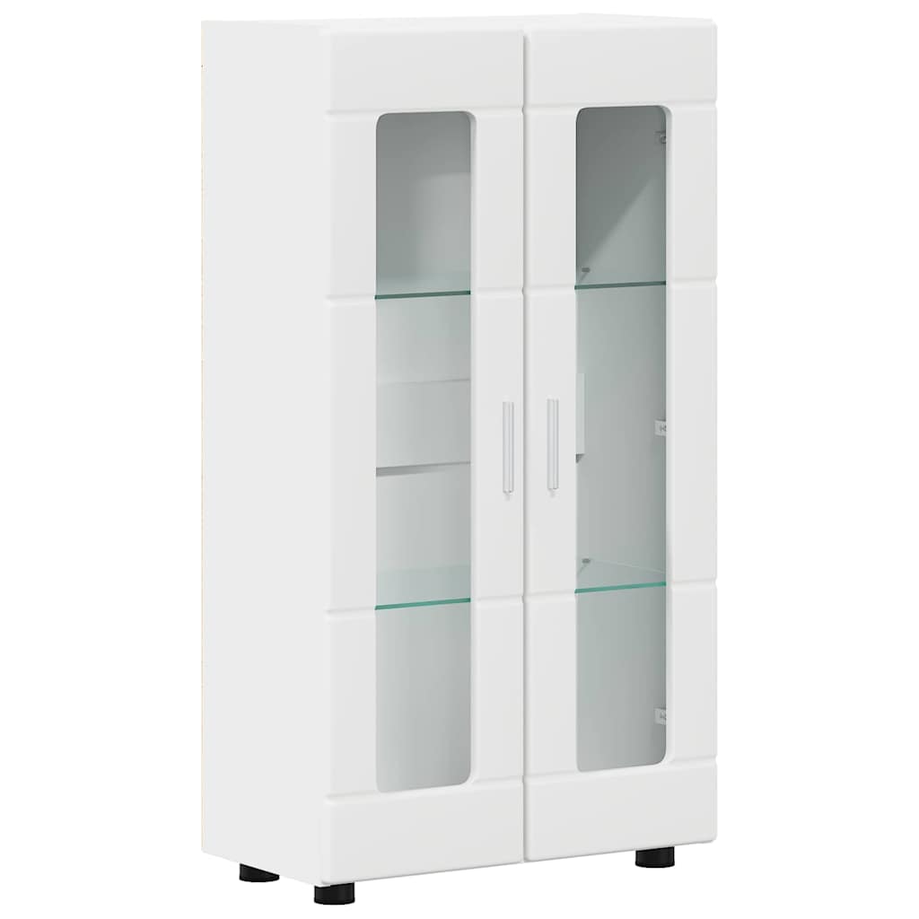 Sideboard mit Tür FLORIN Weiß 55,5 x 29 x 100 cm Holzwerkstoff