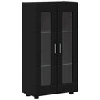Sideboard FLORIN Schwarz 55,5 x 29 x 100 cm Holzwerkstoff