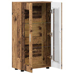 Sideboard FLORIN Altholz 55,5 x 29 x 100 cm Holzwerkstoff