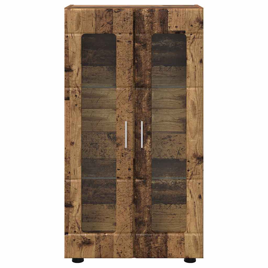 Sideboard FLORIN Altholz 55,5 x 29 x 100 cm Holzwerkstoff