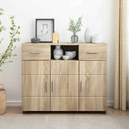 Holzschrank Sonoma-Eiche 88,5 x 30,5 x 73 cm Holzwerkstoff