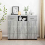 Holzschrank Graues Sonoma 88,5 x 30,5 x 73 cm Holzwerkstoff