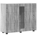 Holzschrank Graues Sonoma 88,5 x 30,5 x 73 cm Holzwerkstoff