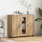 Holzschrank Artisan-Eiche 88,5 x 30,5 x 73 cm Holzwerkstoff