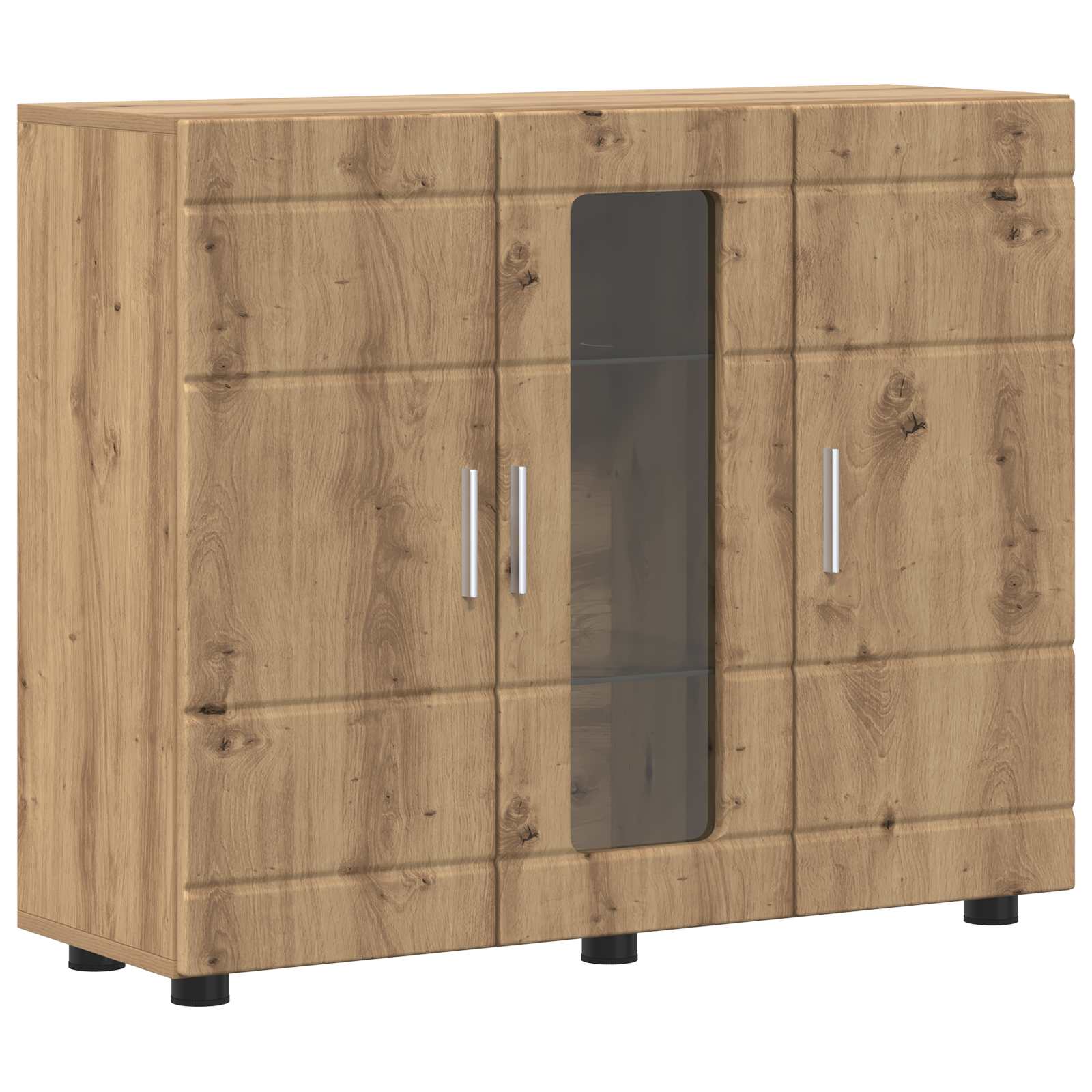 Holzschrank Artisan-Eiche 88,5 x 30,5 x 73 cm Holzwerkstoff