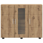 Holzschrank Artisan-Eiche 88,5 x 30,5 x 73 cm Holzwerkstoff
