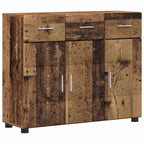 Sideboard FLORIN Altholz 88,5 x 30,5 x 73 cm Holzwerkstoff