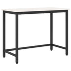 Tisch Weiß 100 x 50 x 77 cm Ingenieure Holz und Stahl