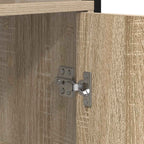 Bücherregal Sonoma-Eiche 40 x 24 x 161 cm Holzwerkstoff