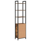 Bücherregal Geräucherte Eiche 40 x 24 x 161 cm Holzwerkstoff