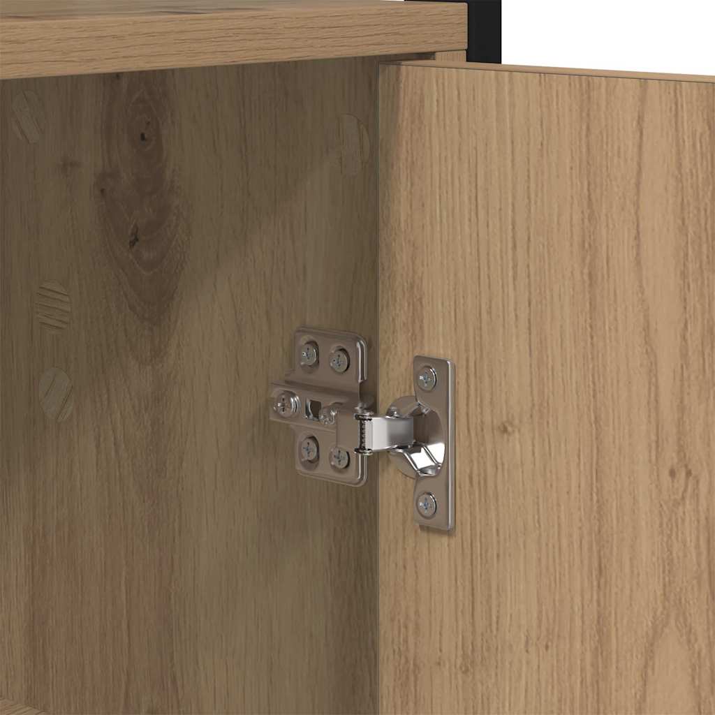 Bücherregal Artisan-Eiche 40 x 24 x 161 cm Holzwerkstoff