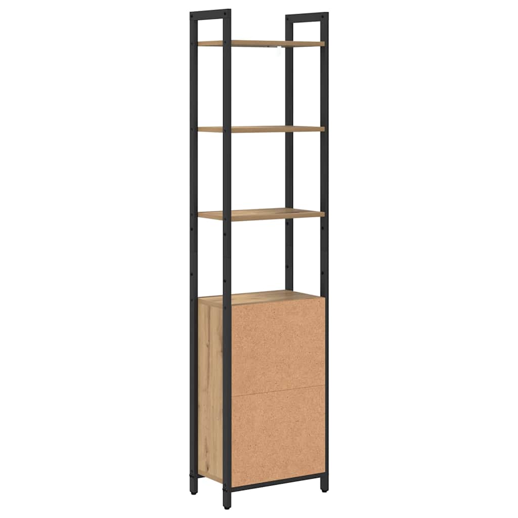 Bücherregal Artisan-Eiche 40 x 24 x 161 cm Holzwerkstoff