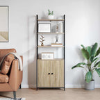 Bücherregal Sonoma-Eiche 60 x 24 x 161 cm Holzwerkstoff