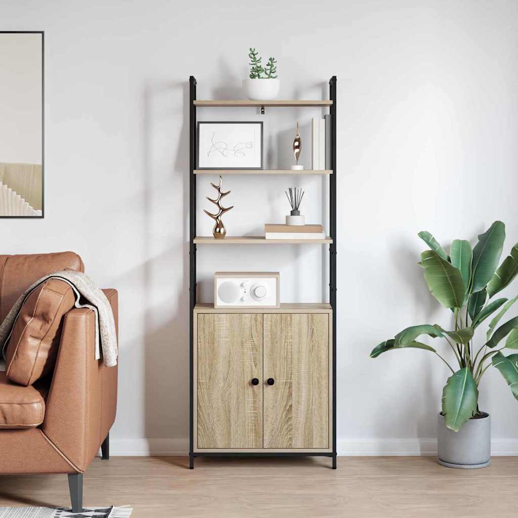 Bücherregal Sonoma-Eiche 60 x 24 x 161 cm Holzwerkstoff