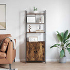 Bücherregal Geräucherte Eiche 60 x 24 x 161 cm Holzwerkstoff