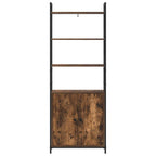 Bücherregal Geräucherte Eiche 60 x 24 x 161 cm Holzwerkstoff