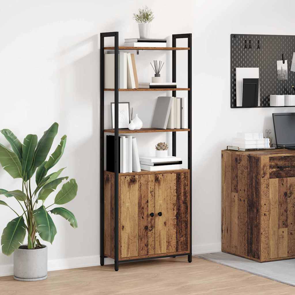 Bücherregal Altholz 60 x 24 x 161 cm Holzwerkstoff
