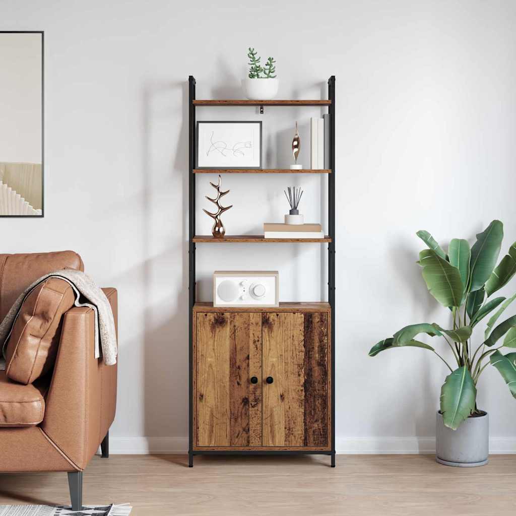 Bücherregal Altholz 60 x 24 x 161 cm Holzwerkstoff