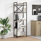 Bücherregal Sonoma-Eiche 56 x 34 x 171 cm Holzwerkstoff