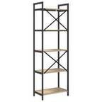 Bücherregal Sonoma-Eiche 56 x 34 x 171 cm Holzwerkstoff