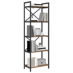 Bücherregal Altholz 56 x 34 x 171 cm Holzwerkstoff