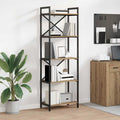 Bücherregal Artisan-Eiche 56 x 34 x 171 cm Holzwerkstoff
