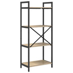 Bücherregal Sonoma-Eiche 56 x 34 x 133,5 cm Holzwerkstoff