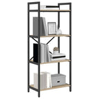 Bücherregal Sonoma-Eiche 56 x 34 x 133,5 cm Holzwerkstoff