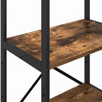 Bücherregal Geräucherte Eiche 56 x 34 x 133,5 cm Holzwerkstoff