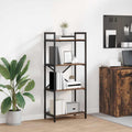 Bücherregal Geräucherte Eiche 56 x 34 x 133,5 cm Holzwerkstoff