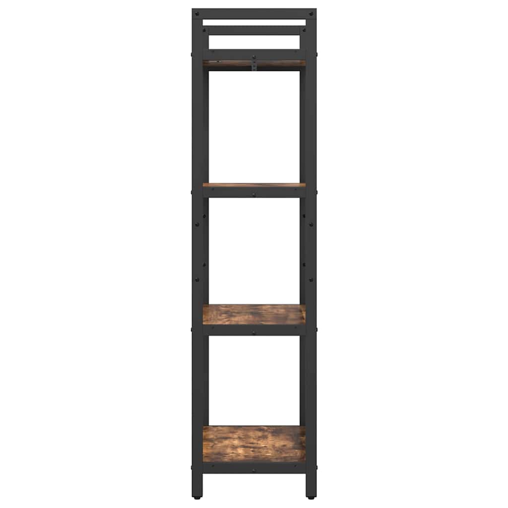 Bücherregal Geräucherte Eiche 56 x 34 x 133,5 cm Holzwerkstoff