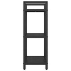 Bücherregal Schwarz Eichen-Optik 56 x 34 x 96 cm Holzwerkstoff