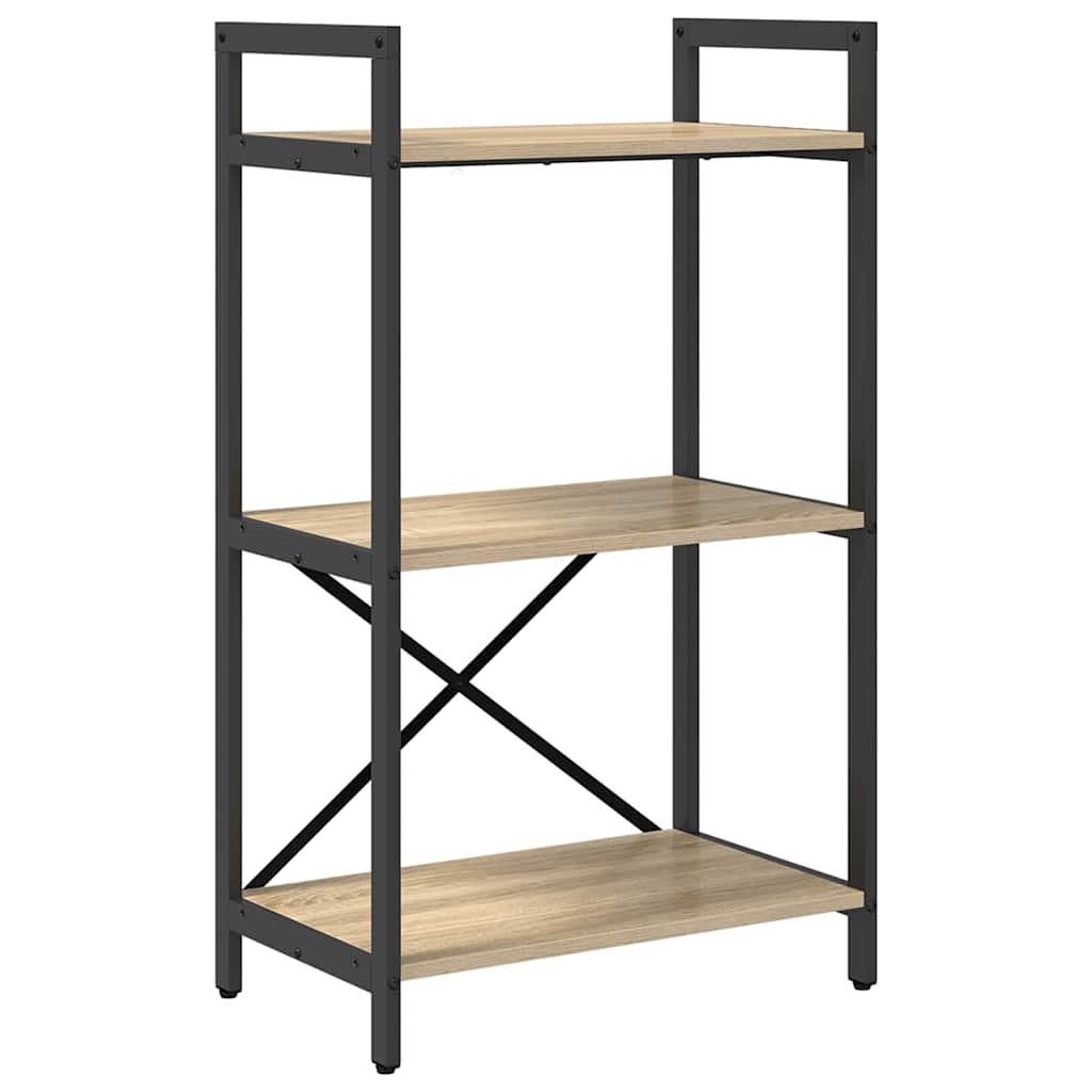 Bücherregal Sonoma-Eiche 56 x 34 x 96 cm Holzwerkstoff