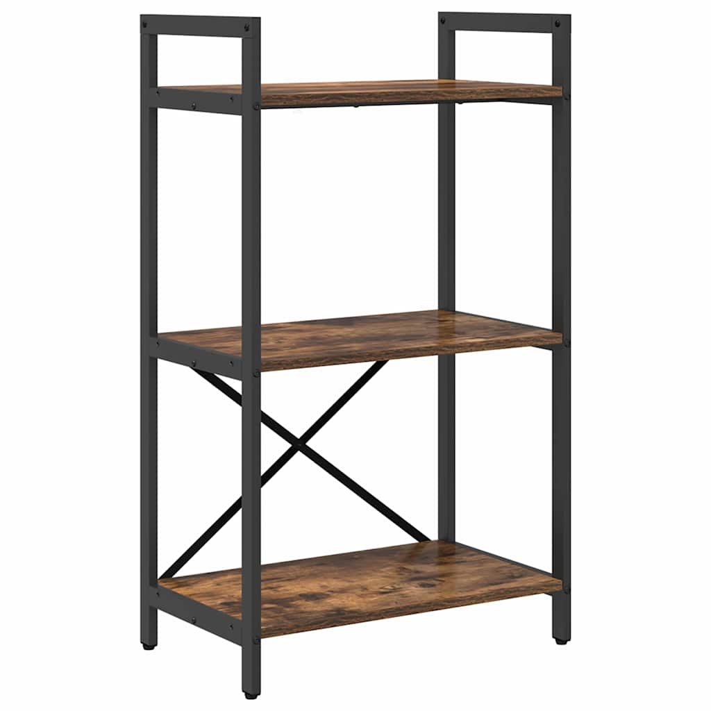 Bücherregal Geräucherte Eiche 56 x 34 x 96 cm Holzwerkstoff
